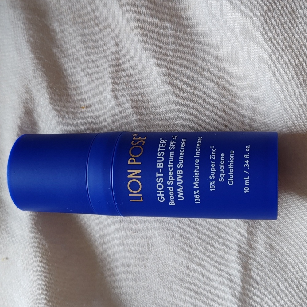 Lion Pose Ghost-buster Broad Spectrum SPF 42 Sunscreen Mini Travel Size